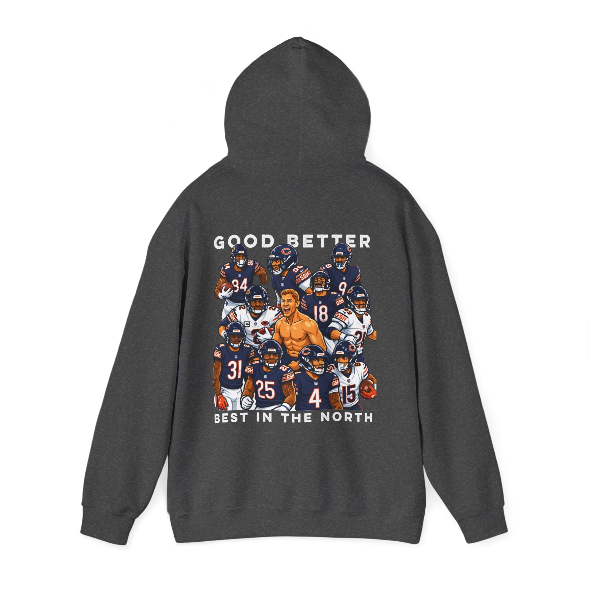 Good Better Best In The North Cartoon Premium Hoodie