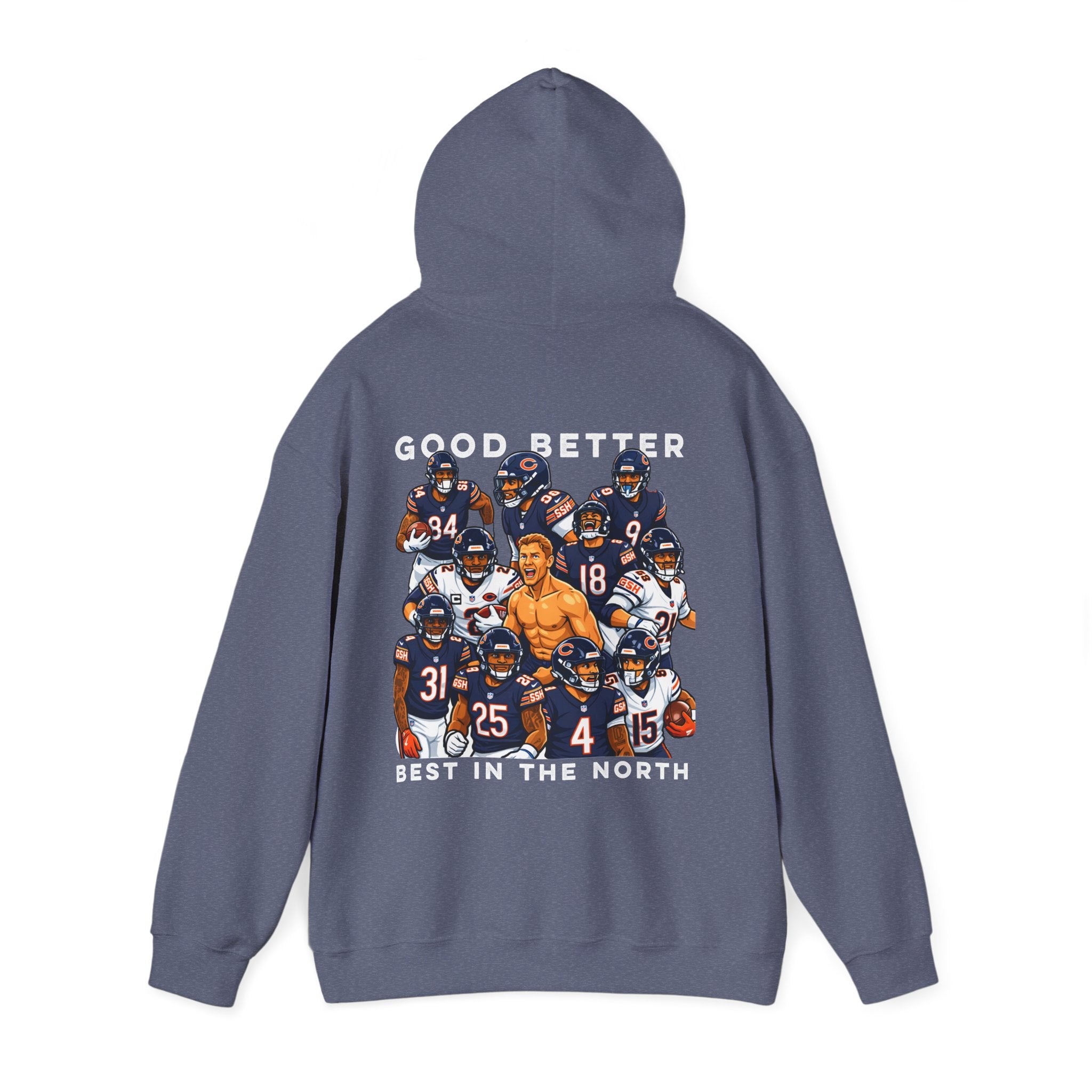 Good Better Best In The North Cartoon Premium Hoodie